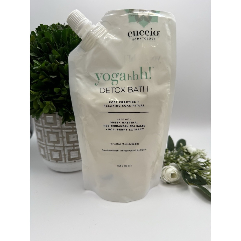 Cuccio Somatology Yogahhh! Detox Bath - 16 oz - NEW & SEALED!